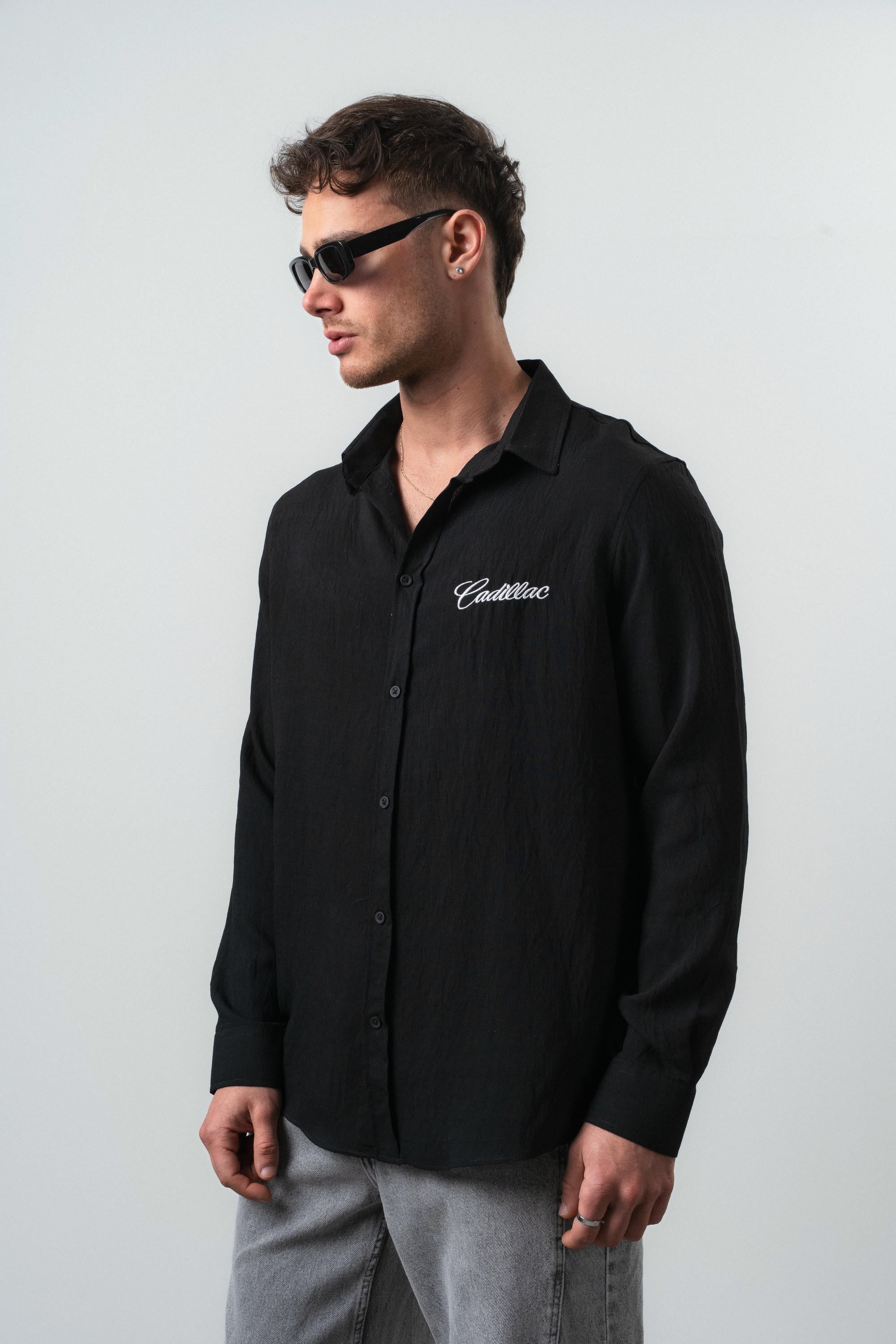 Cadillac Oversized Shirt Black