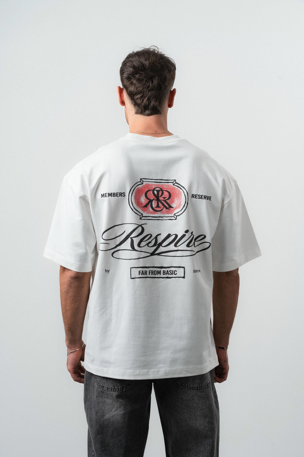 RR Oversized T-Shirt Ecru
