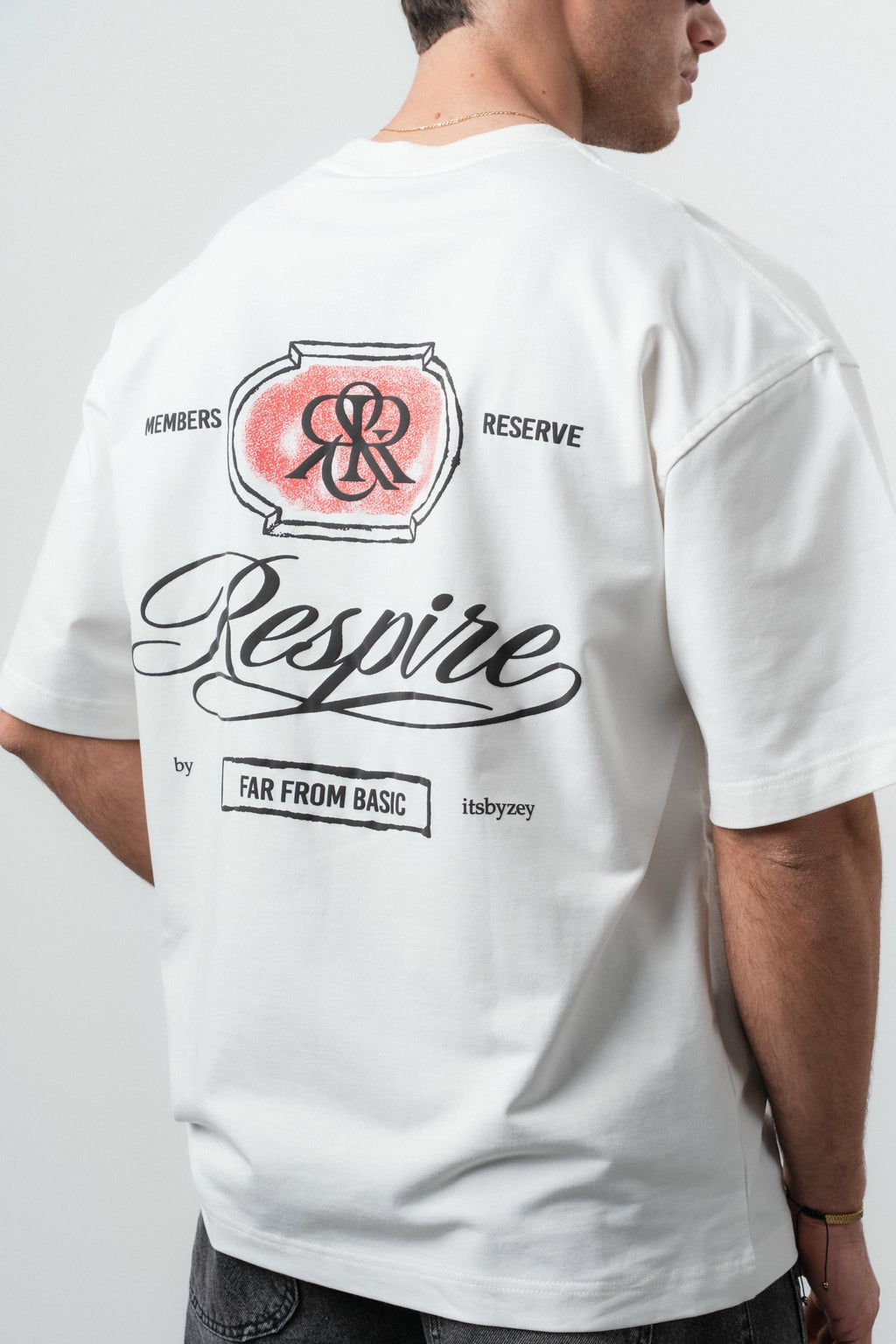 RR Oversized T-Shirt Ecru