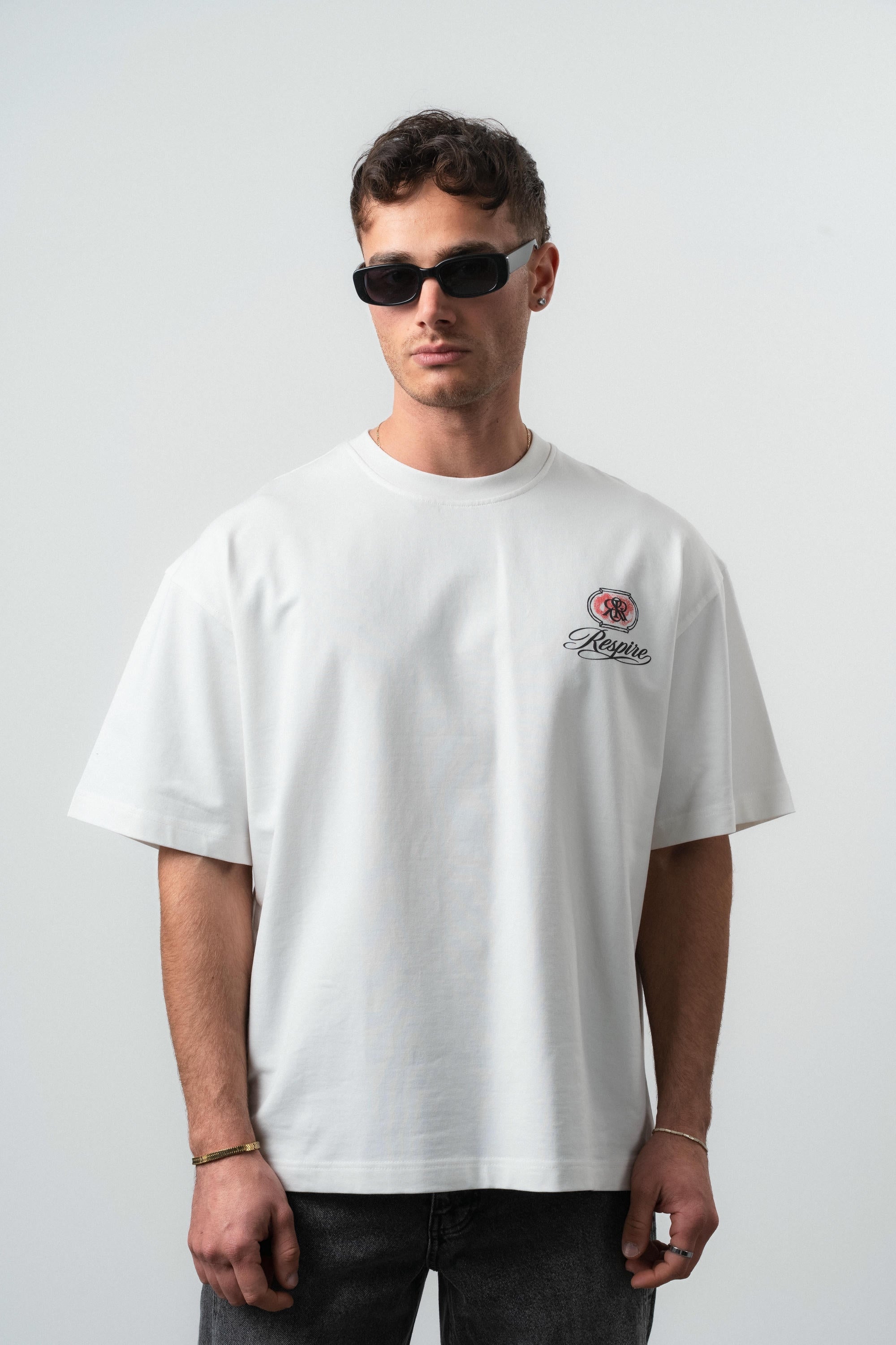 RR Oversized T-Shirt Ecru