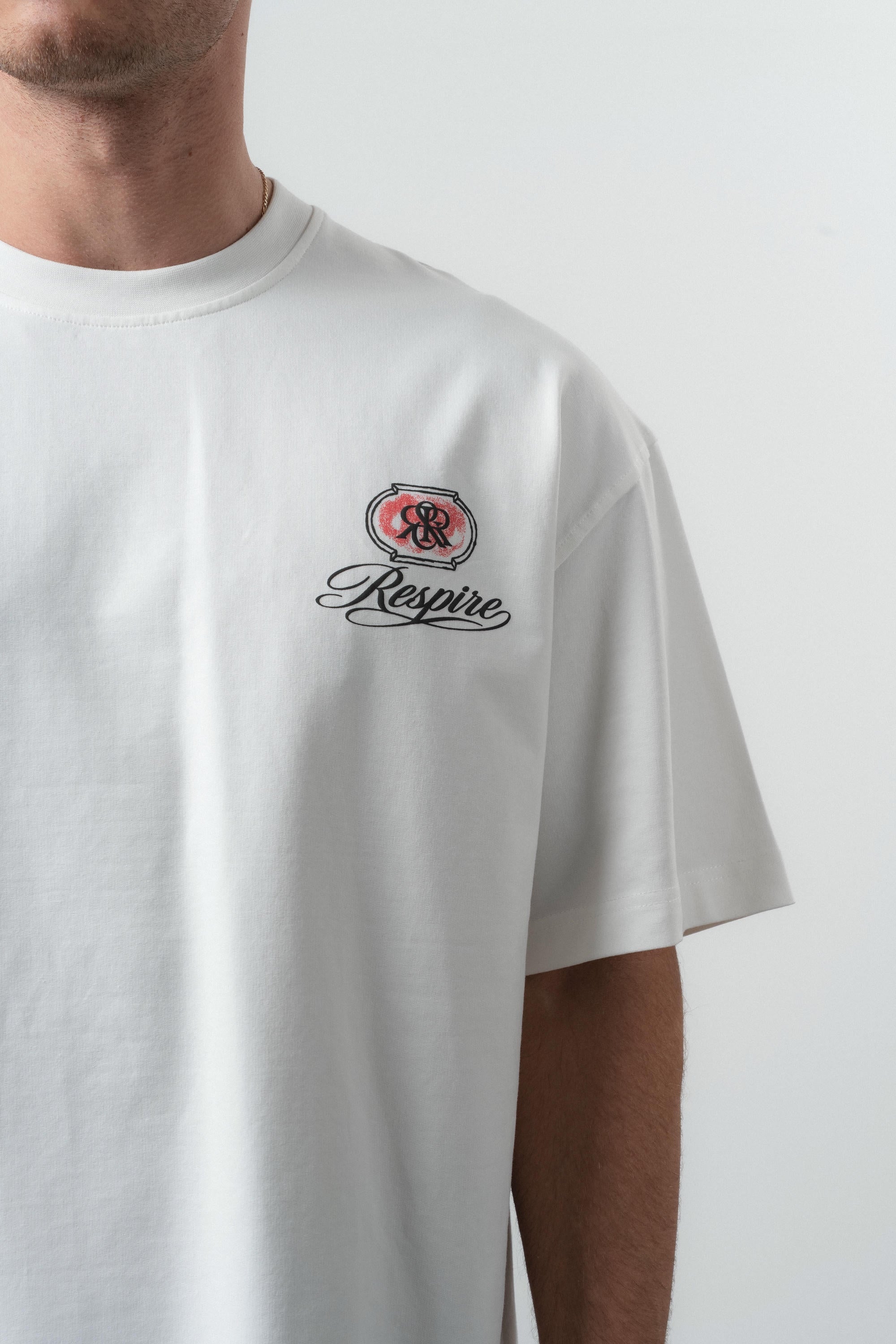 RR Oversized T-Shirt Ecru