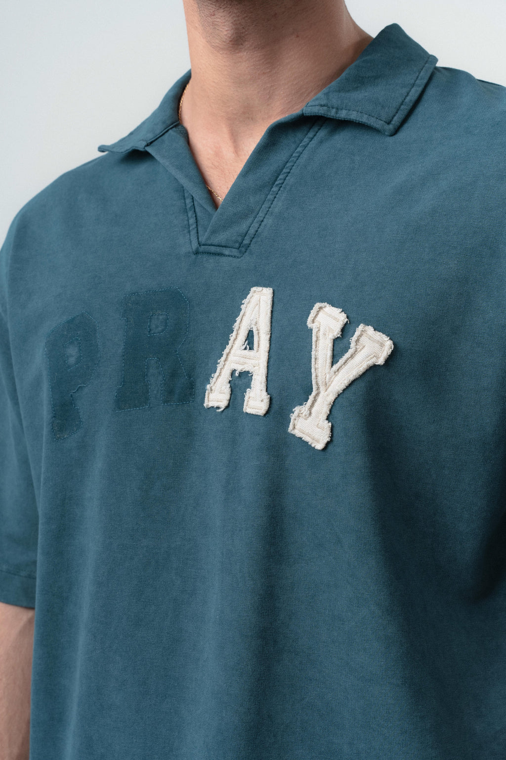Pray Oversized T-Shirt Emerald