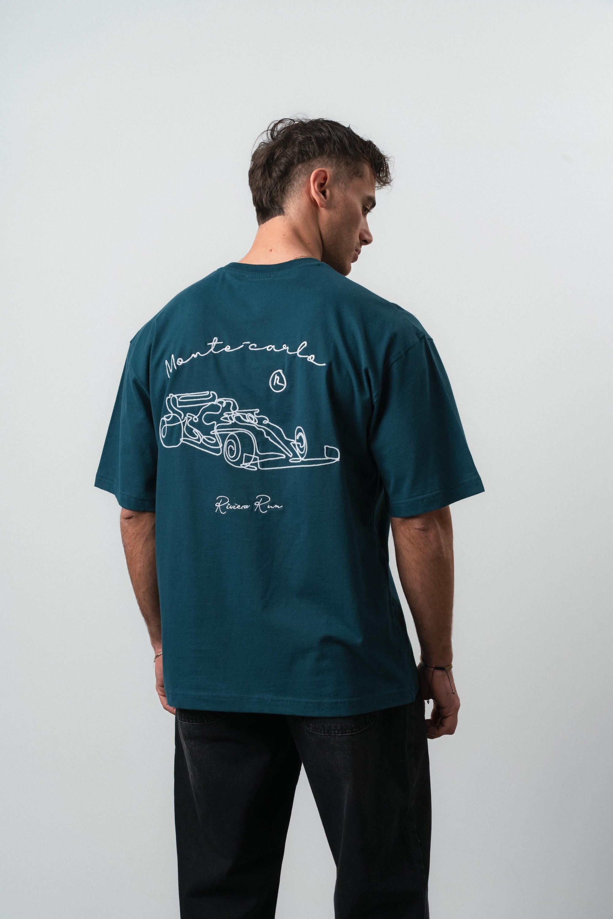 Monte Carlo Oversized T-Shirt Emerald