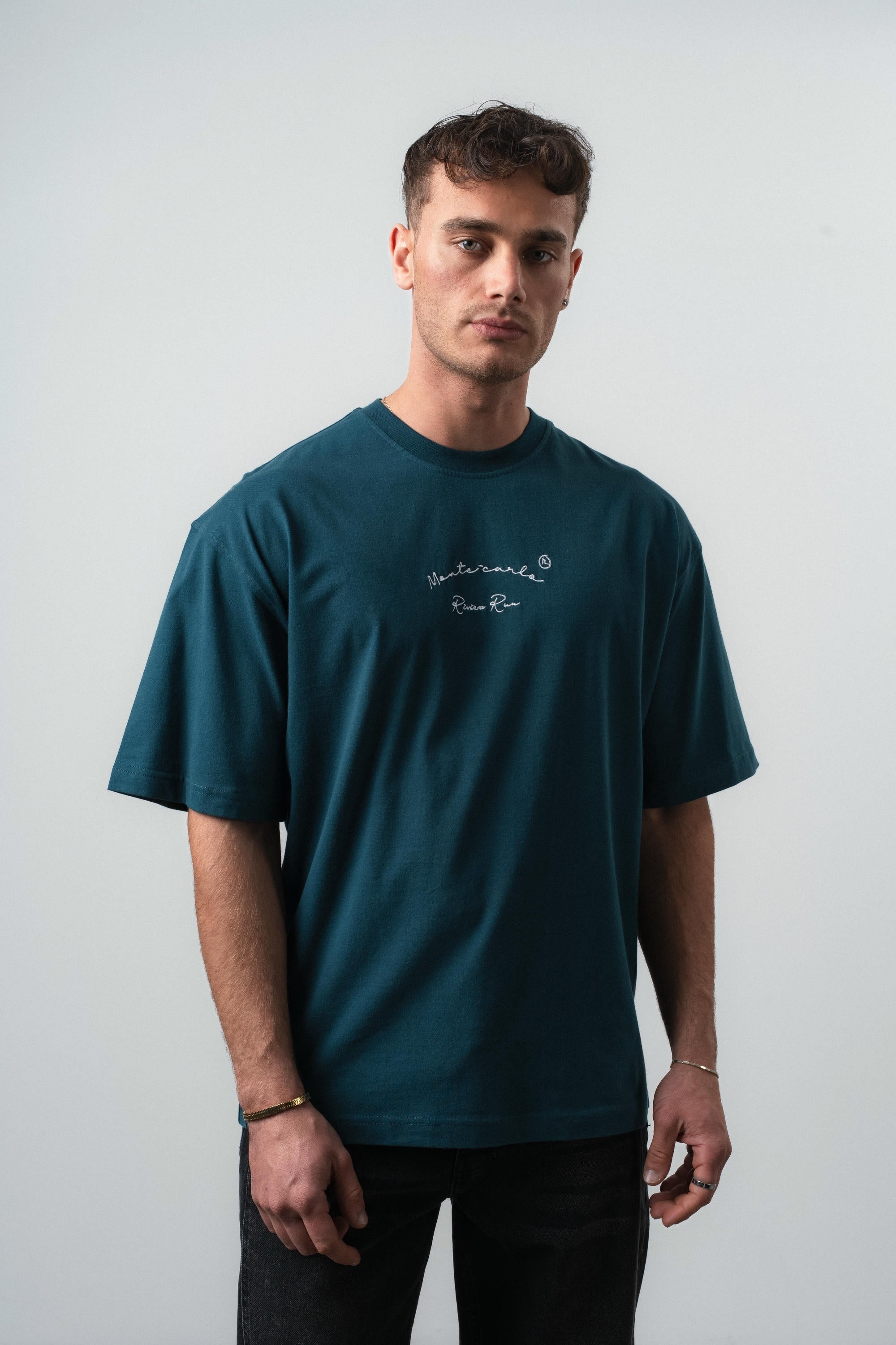 Monte Carlo Oversized T-Shirt Emerald