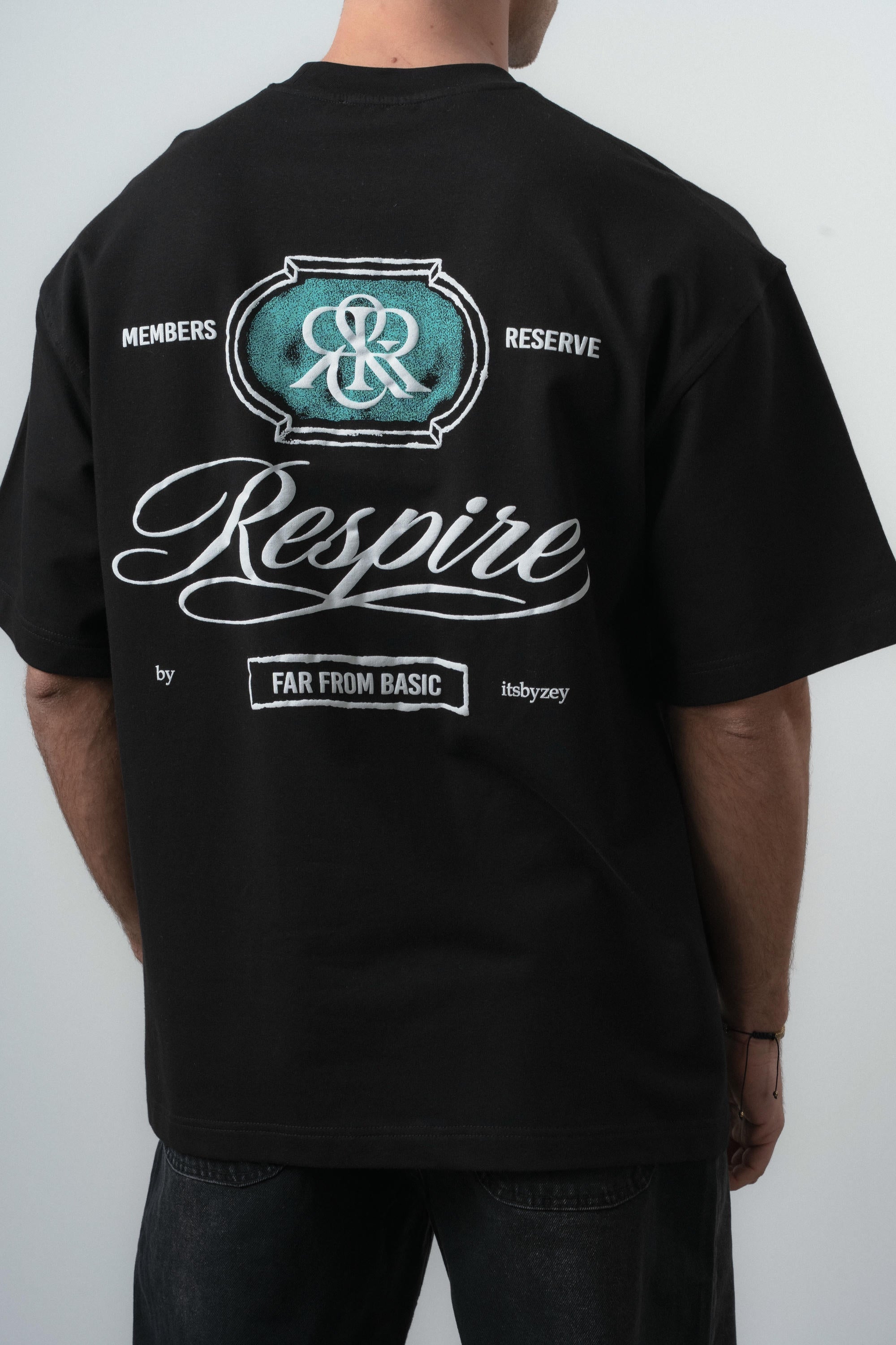 RR Oversized T-Shirt Black