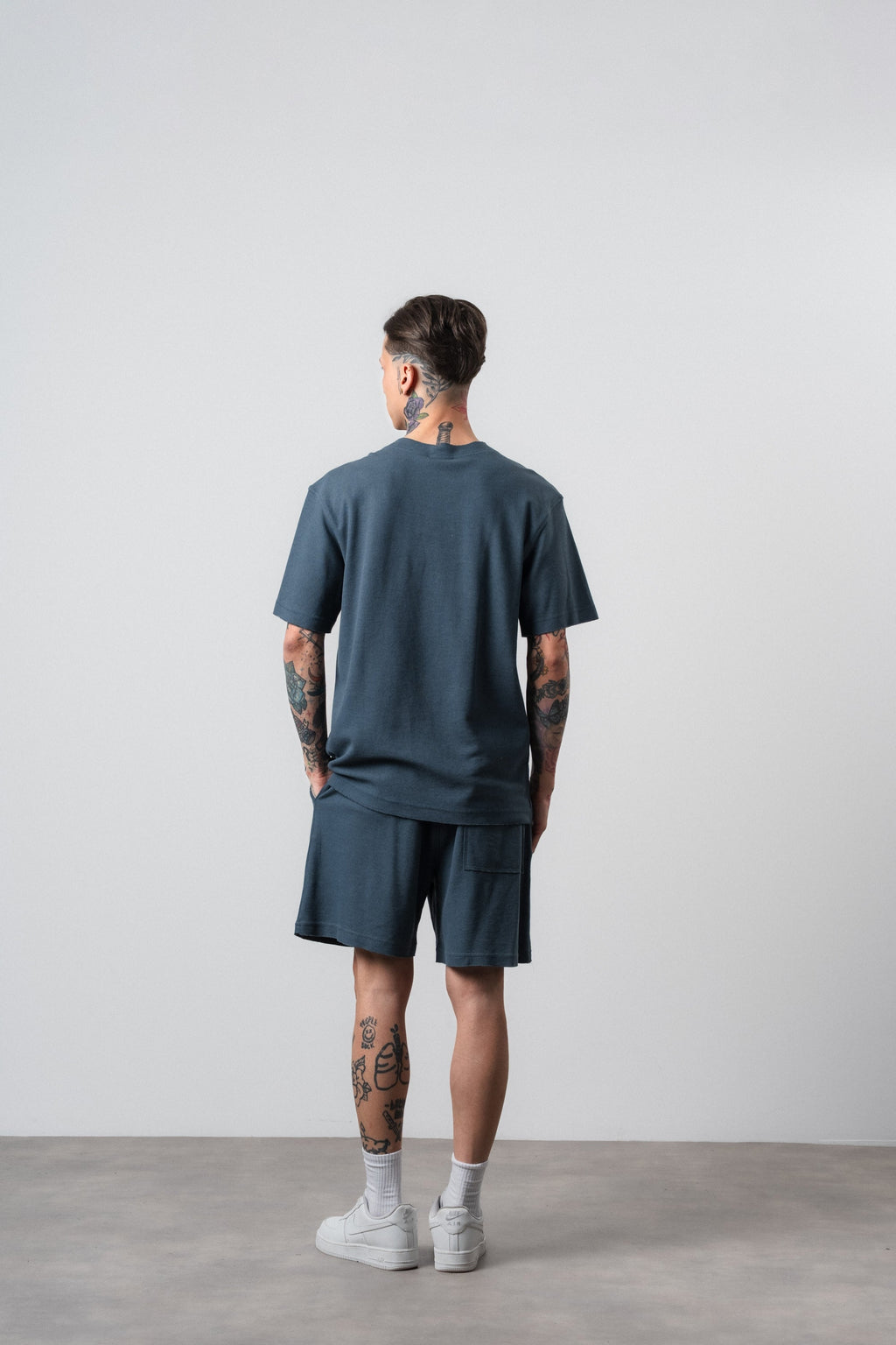 Res Regular Fit Set Petrol Blue