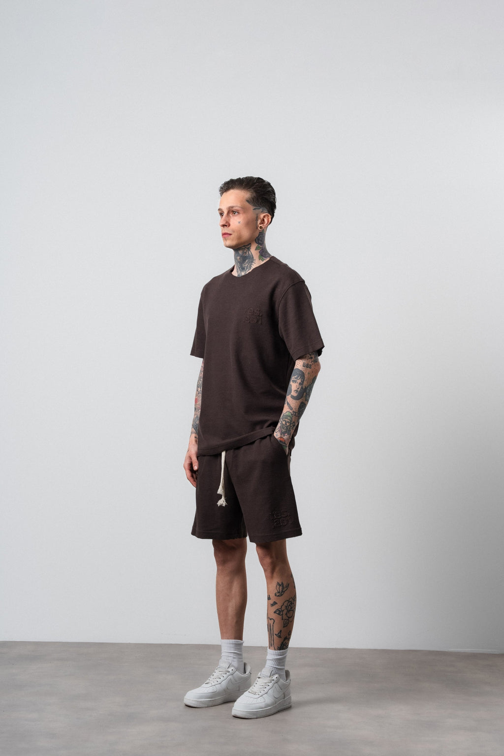 Res Regular Fit Set Brown