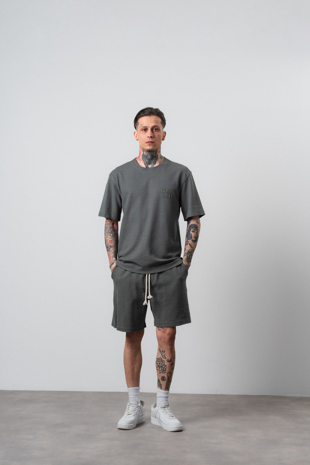 Res Regular Fit Set Khaki