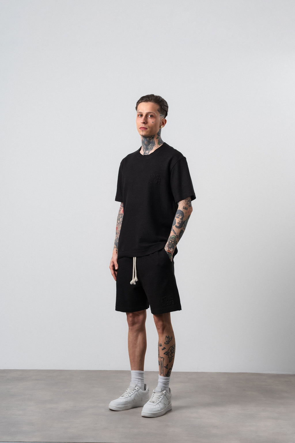 Res Regular Fit Set Black