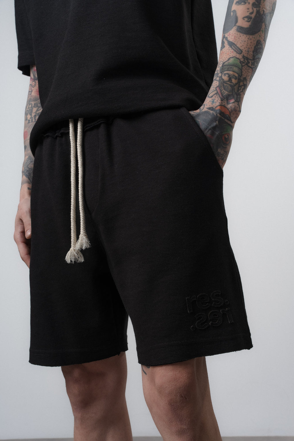 Res Regular Fit Set Black