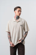 Senor Regular Fit Polo T-Shirt Beige