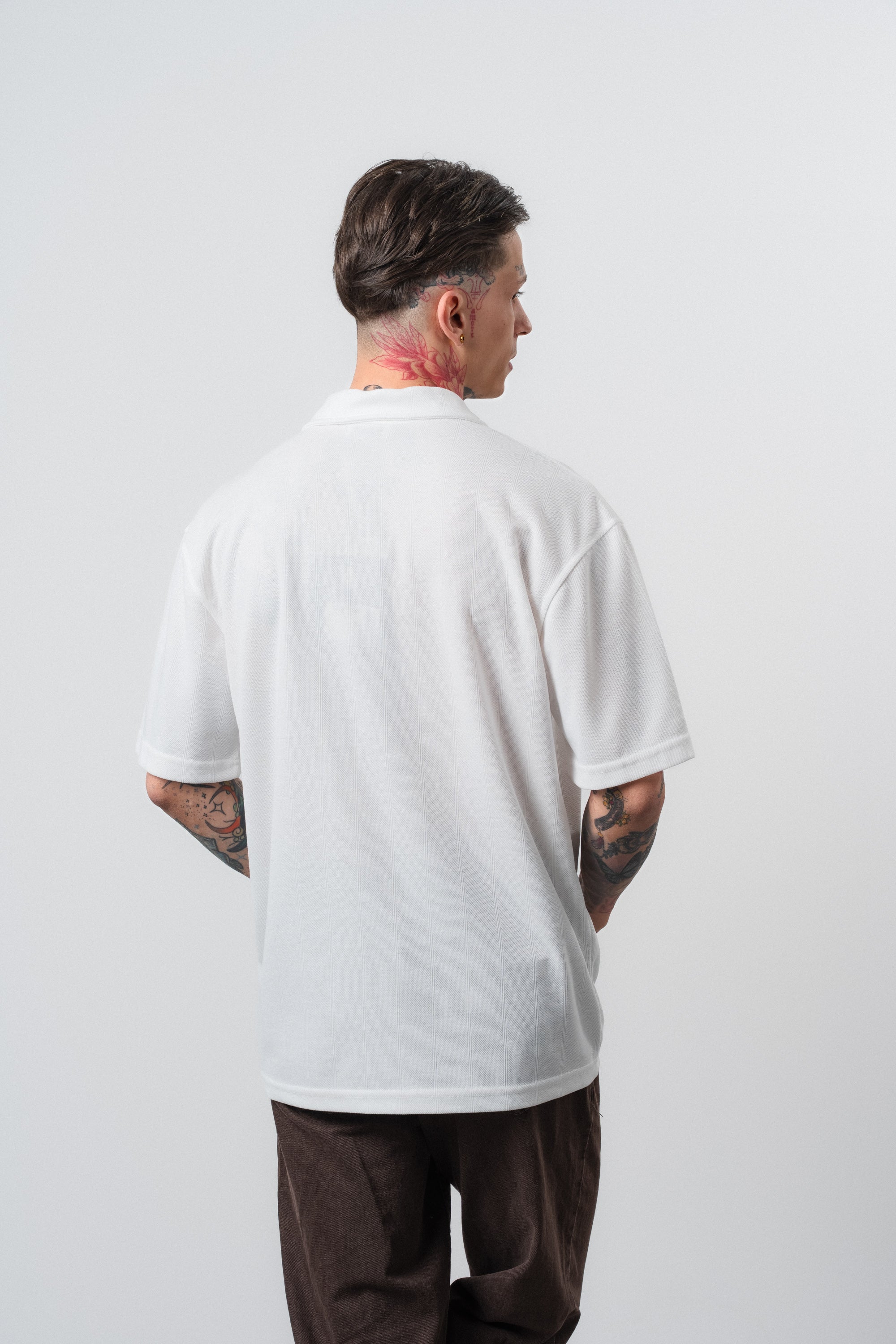 Senor Regular Fit Polo T-Shirt Ecru