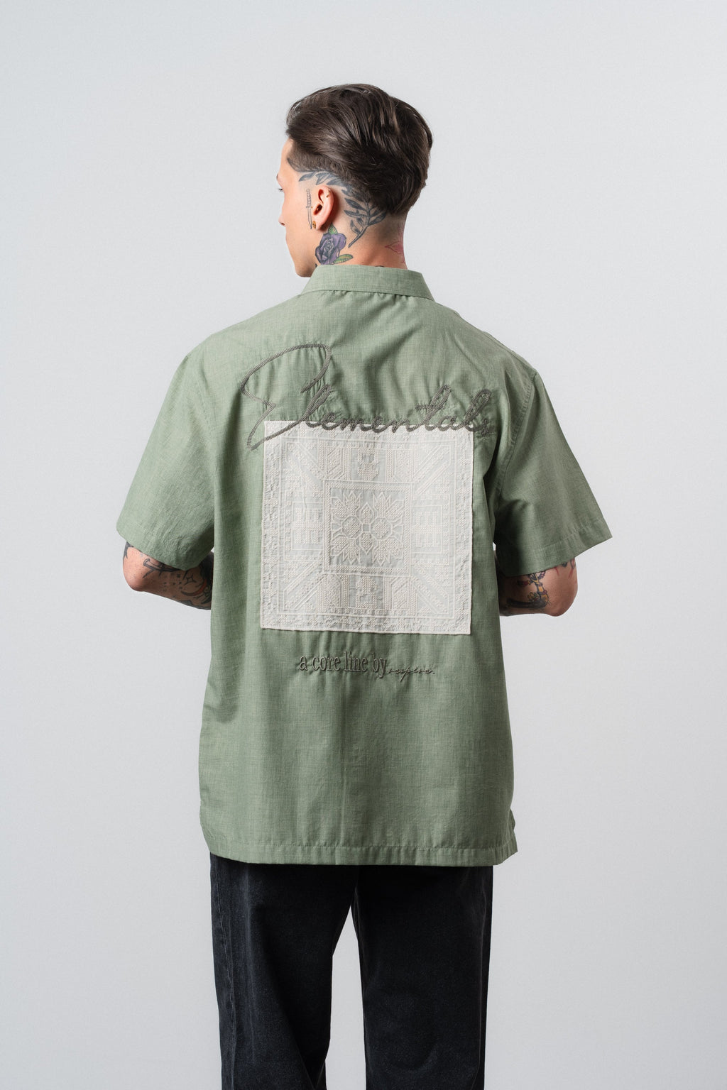 Elementals Oversized Shirt Khaki
