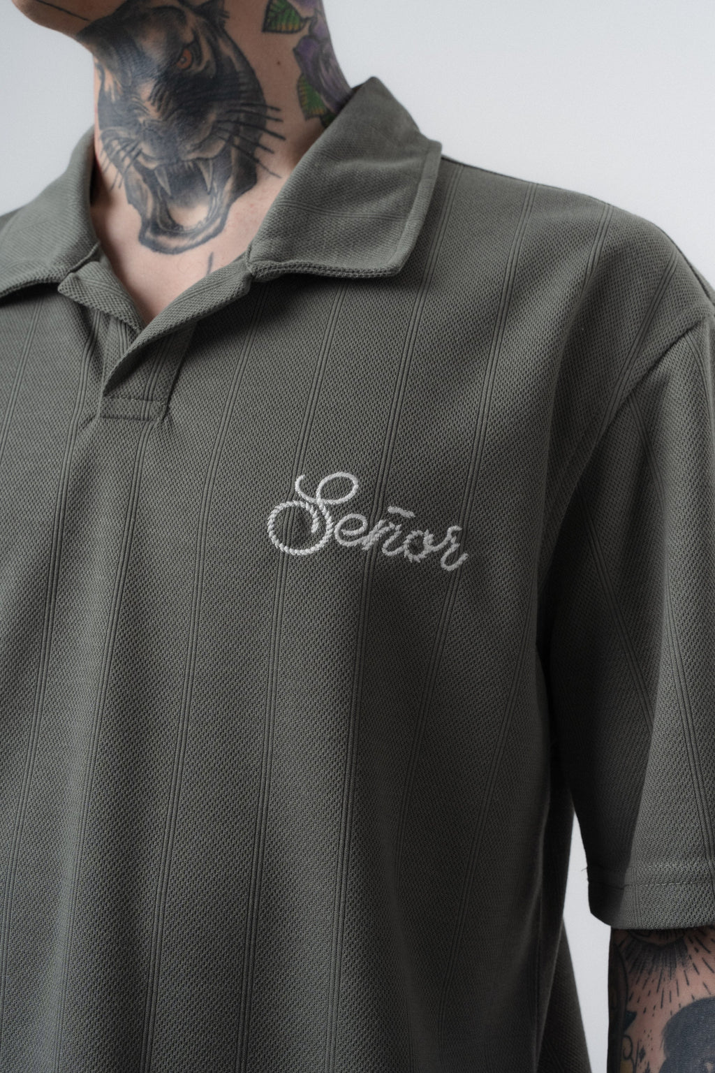 Senor Regular Fit Polo T-Shirt Khaki