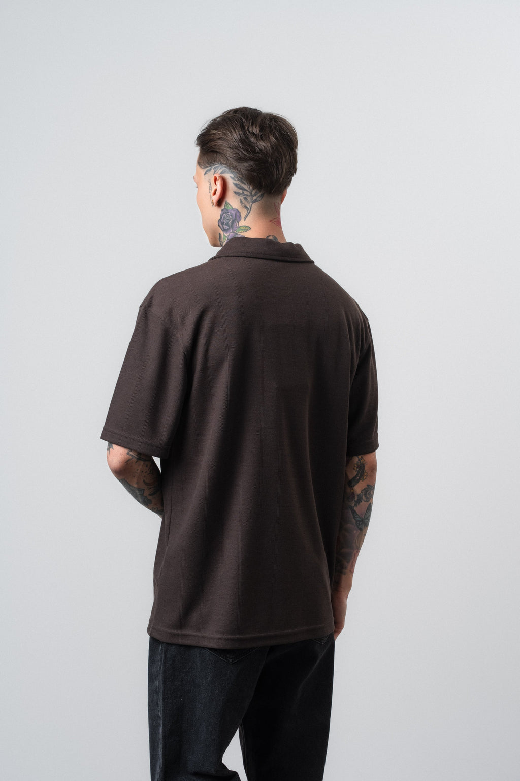 Senor Regular Fit Polo T-Shirt Brown