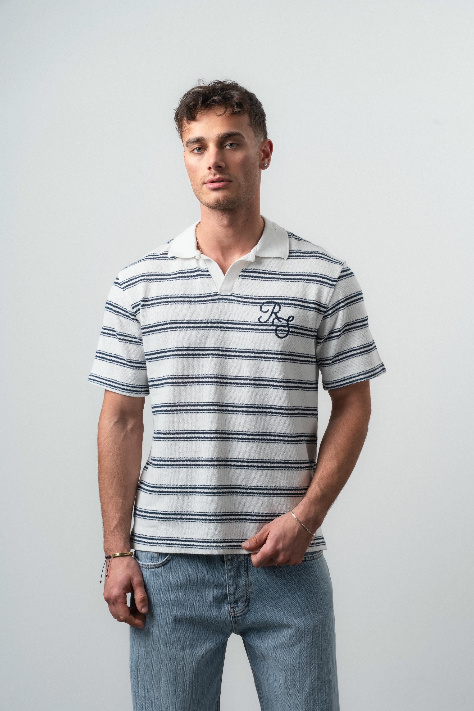 Krep Regular Fit Polo T-Shirt Navy