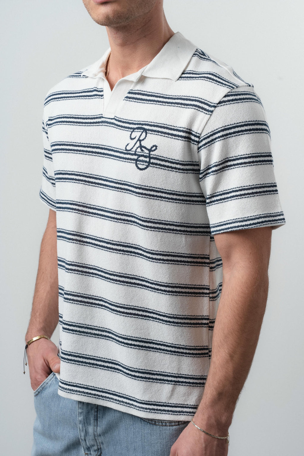 Krep Regular Fit Polo T-Shirt Navy