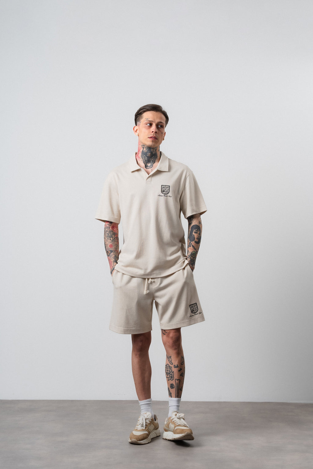 Rocket Club Regular Fit Set Beige