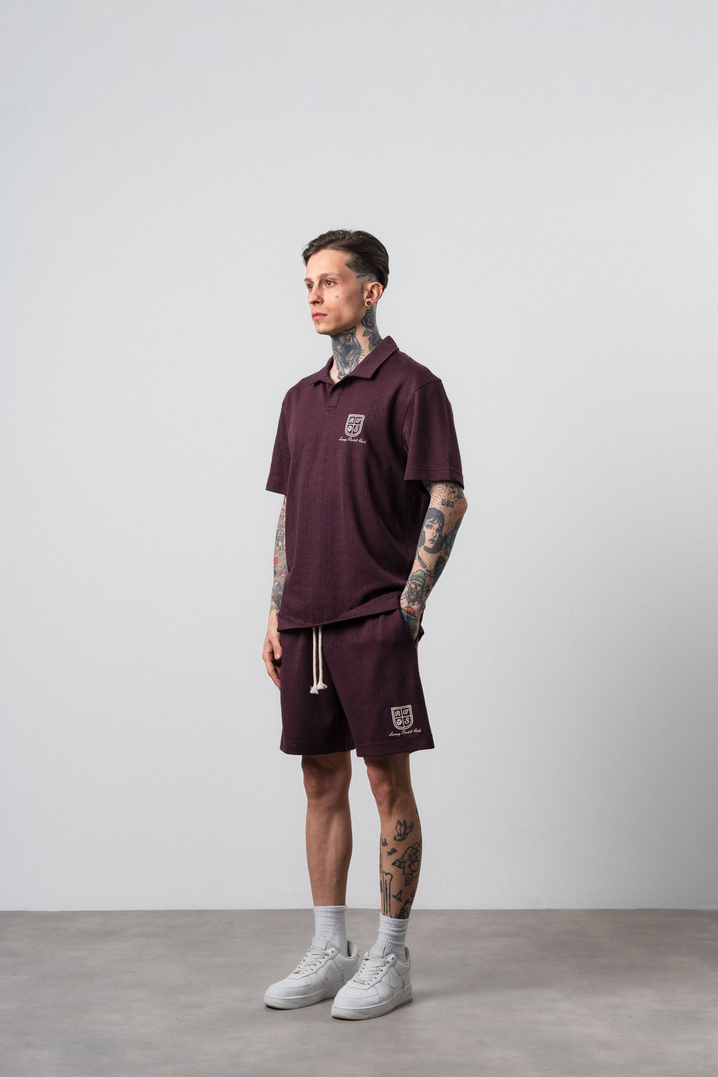Rocket Club Regular Fit Set Burgundy