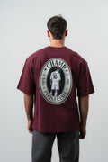 Zidane Oversized T-Shirt Burgundy