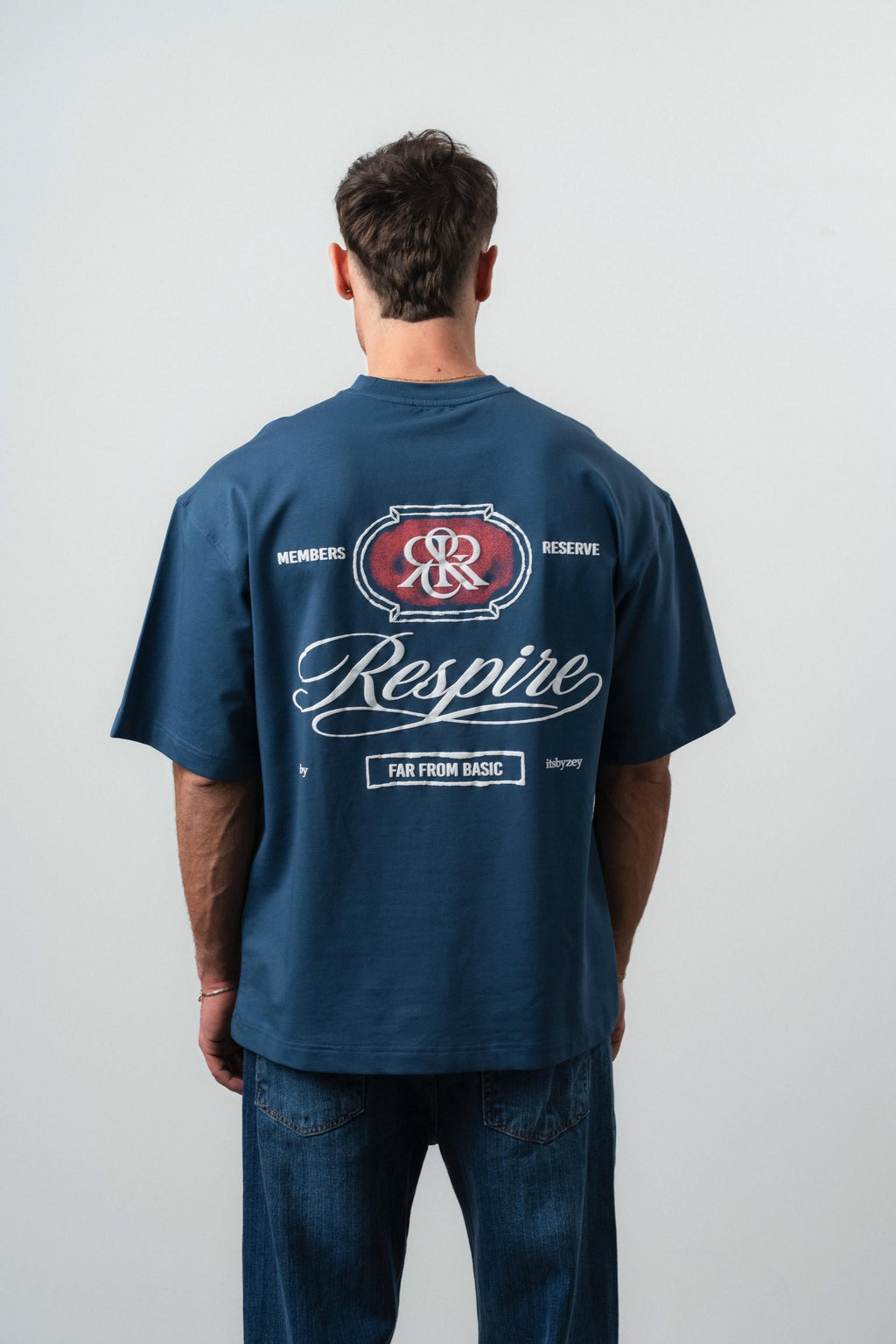 RR Oversized T-Shirt Navy