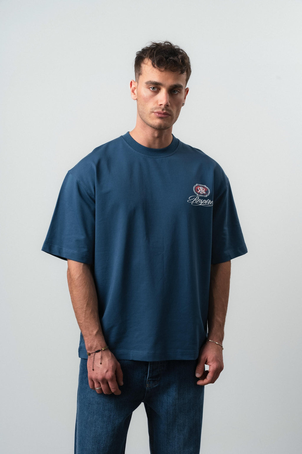 RR Oversized T-Shirt Navy