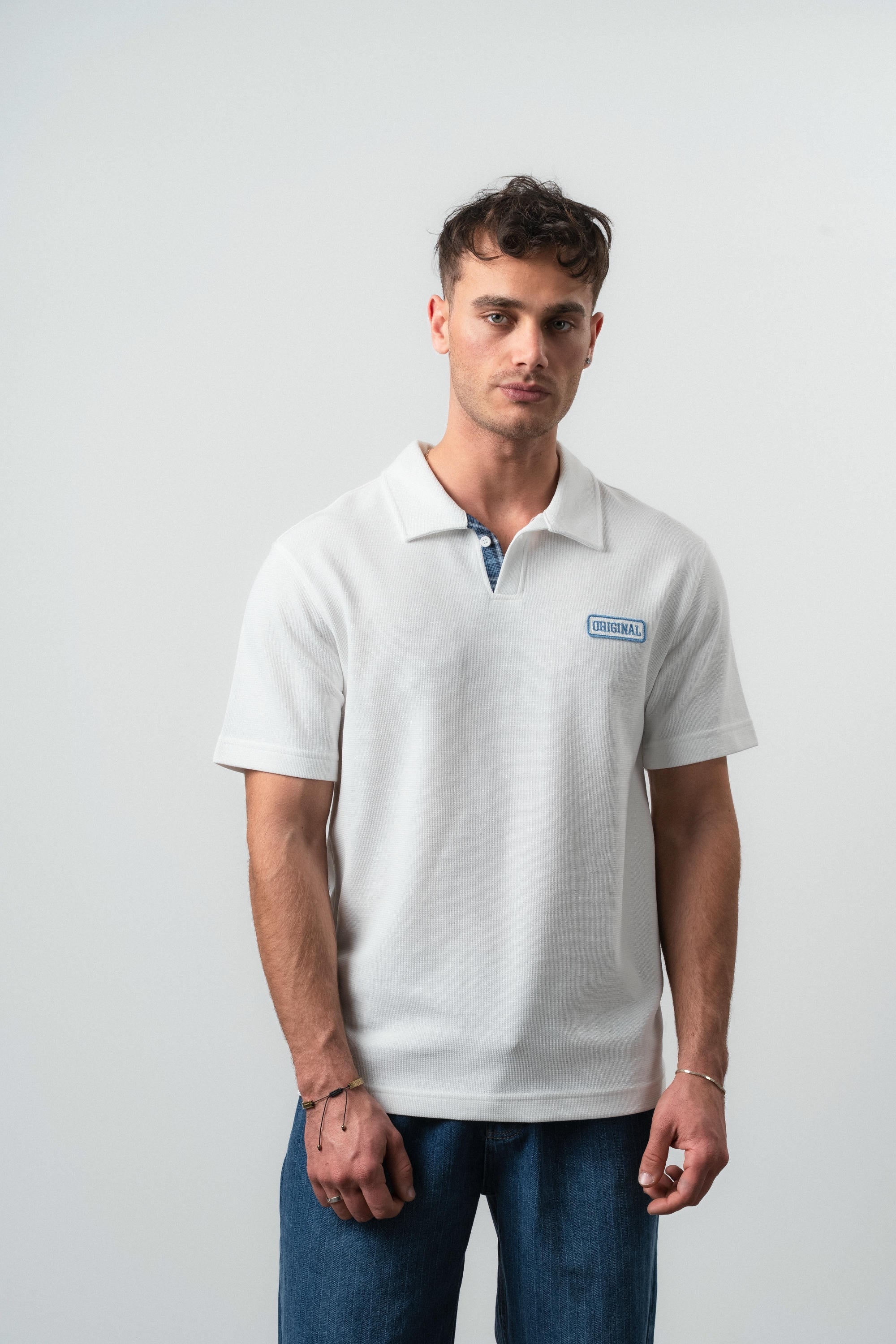 Original Regular Fit Polo T-Shirt Ecru