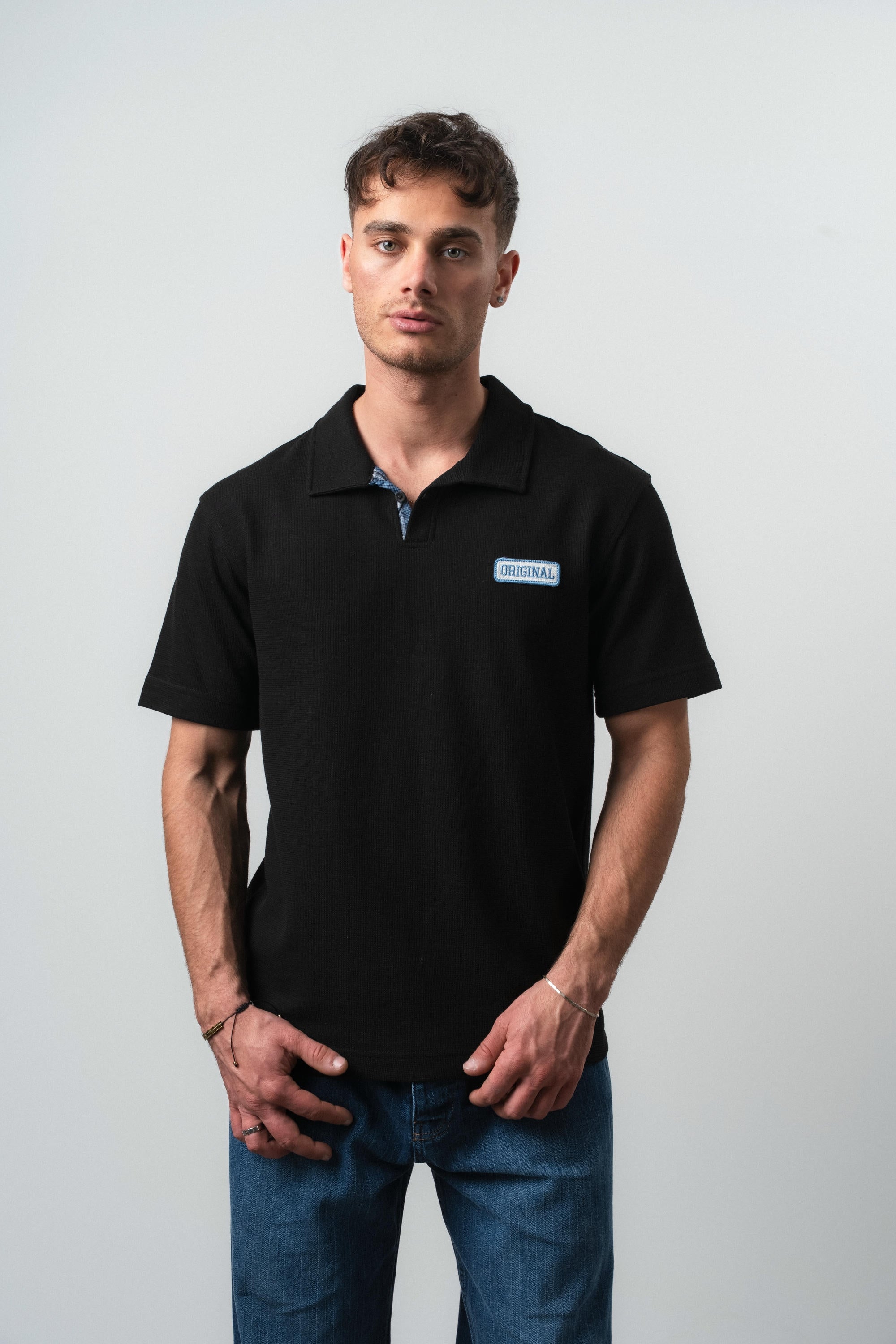 Original Regular Fit Polo T-Shirt Black