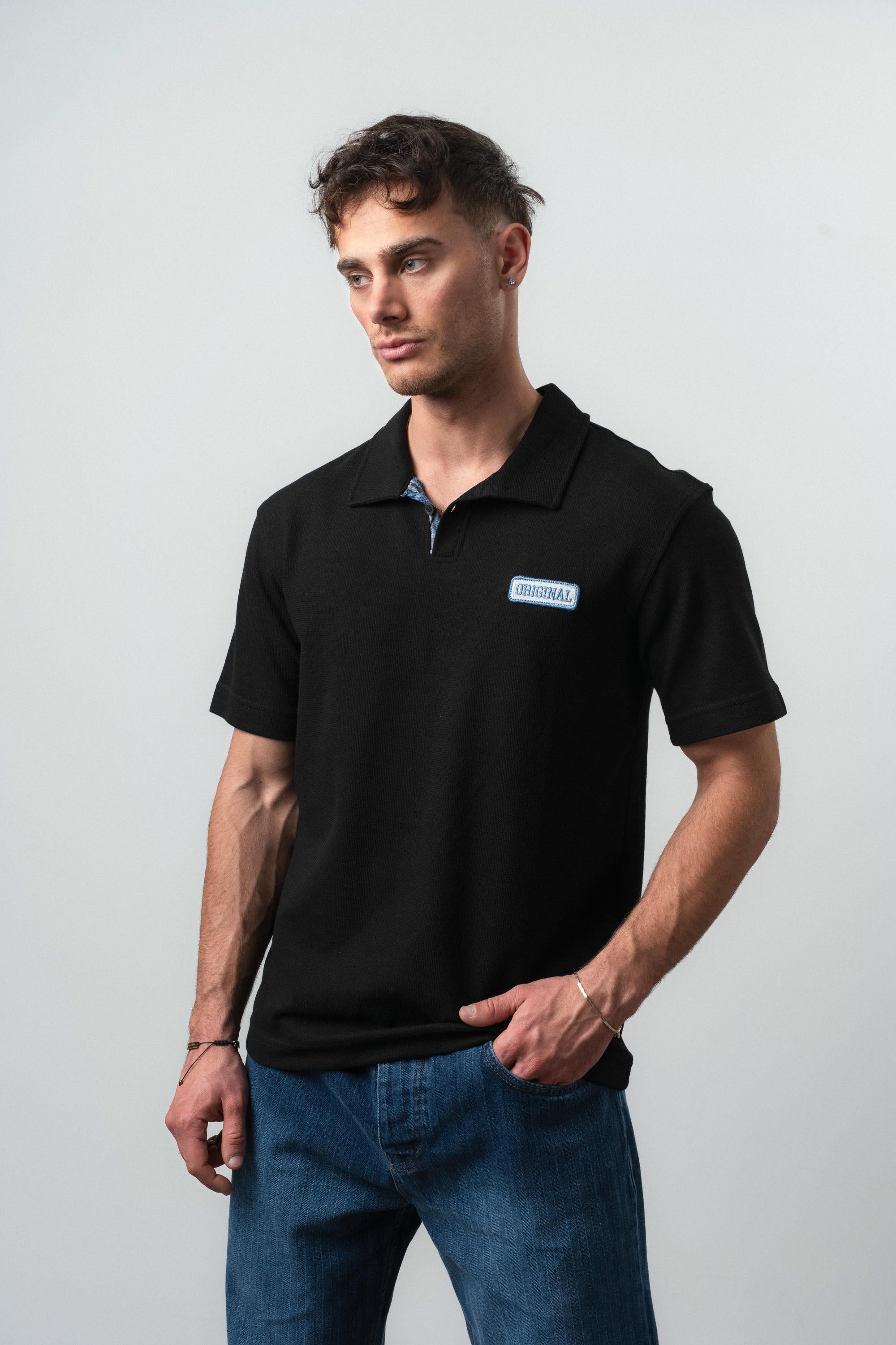 Original Regular Fit Polo T-Shirt Black