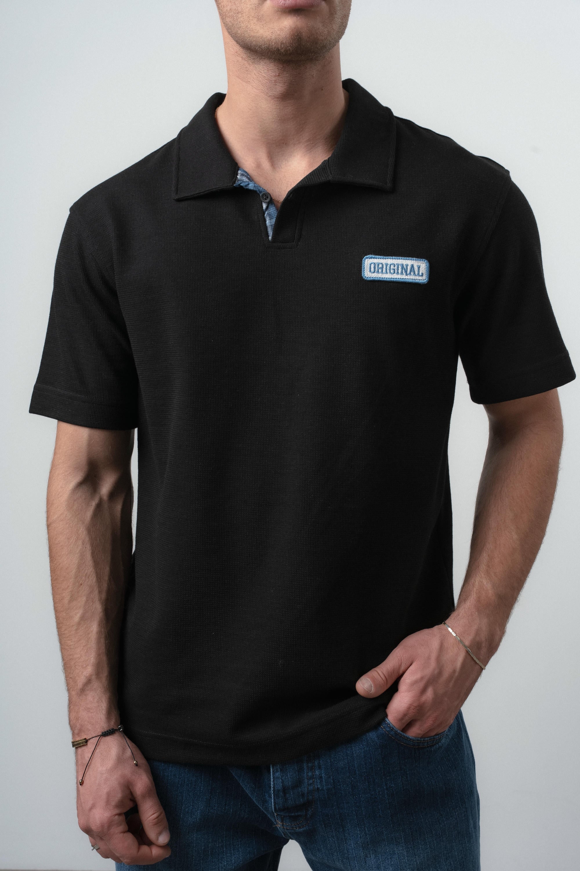 Original Regular Fit Polo T-Shirt Black