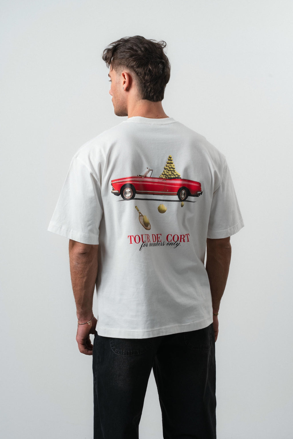 Tour Oversized T-Shirt Ecru