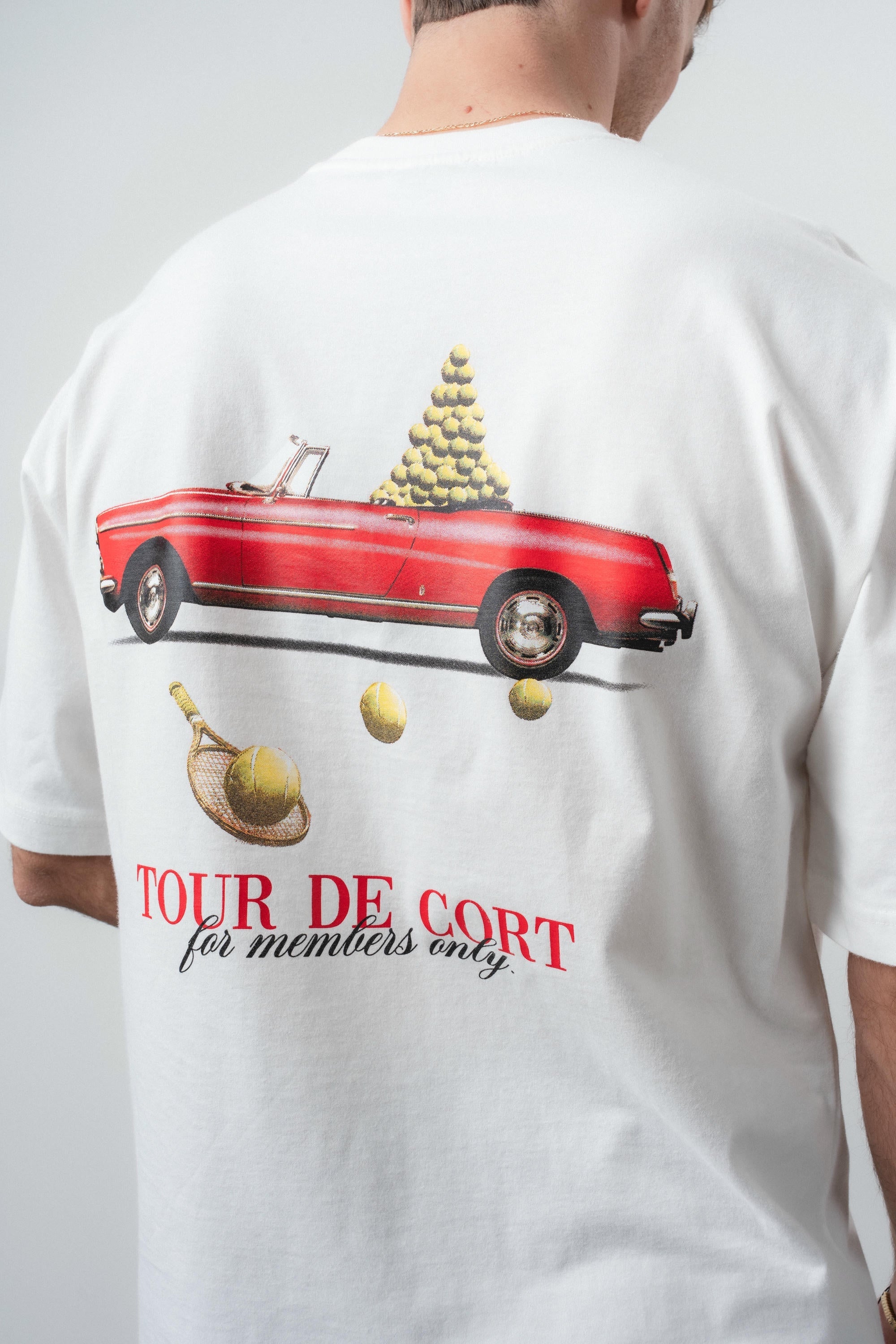 Tour Oversized T-Shirt Ecru