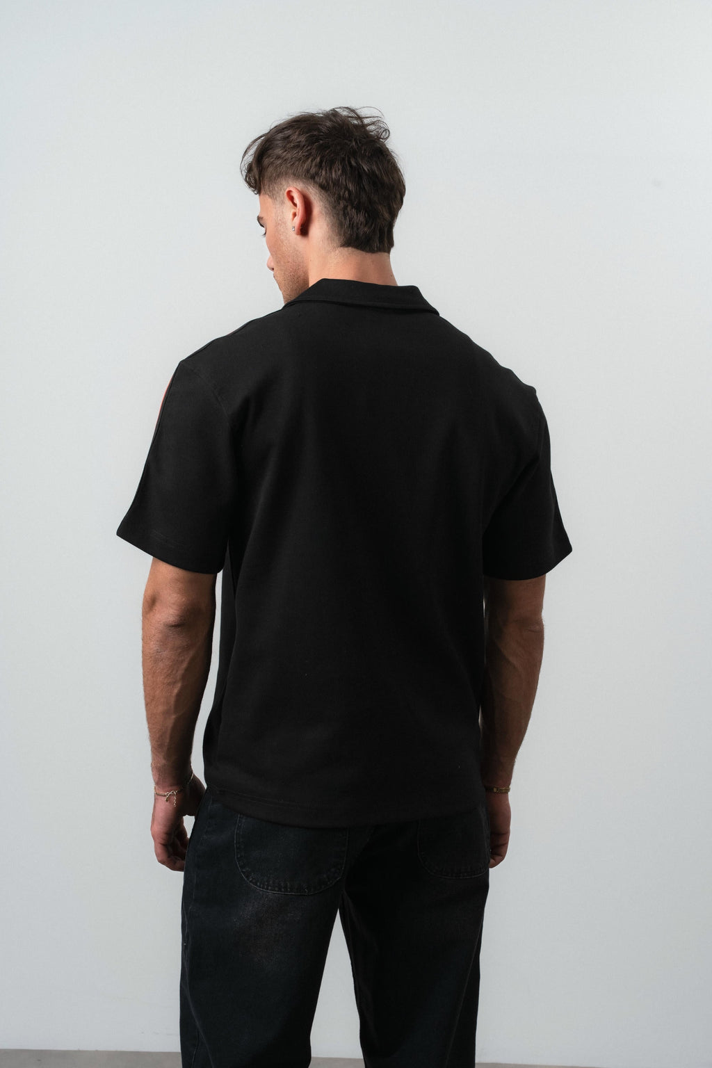 Germany Regular Fit Retro T-Shirt Black
