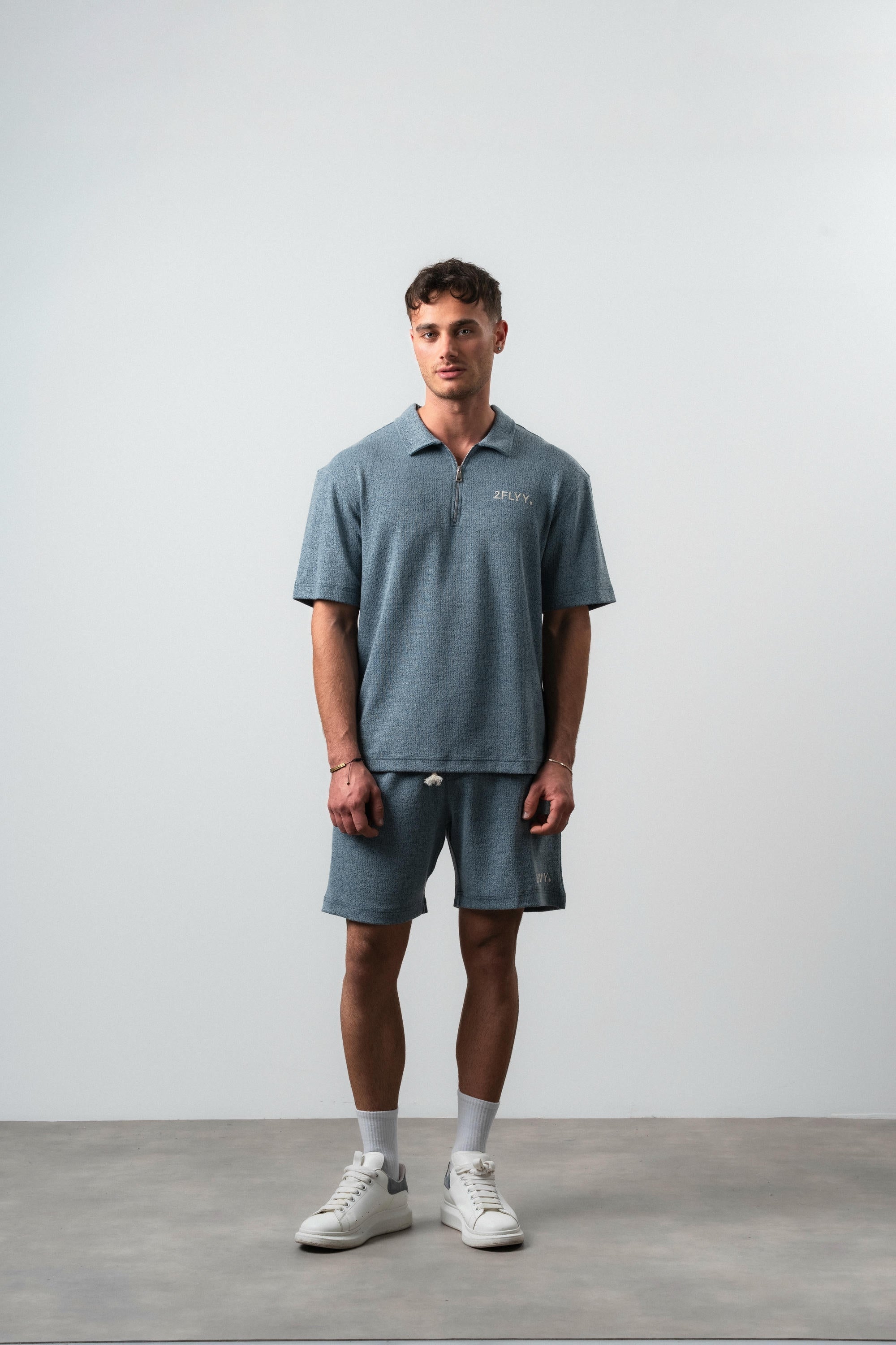 2FLYY Regular Fit Set Petrol Blue