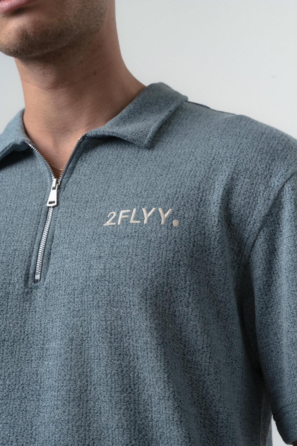 2FLYY Regular Fit Set Petrol Blue