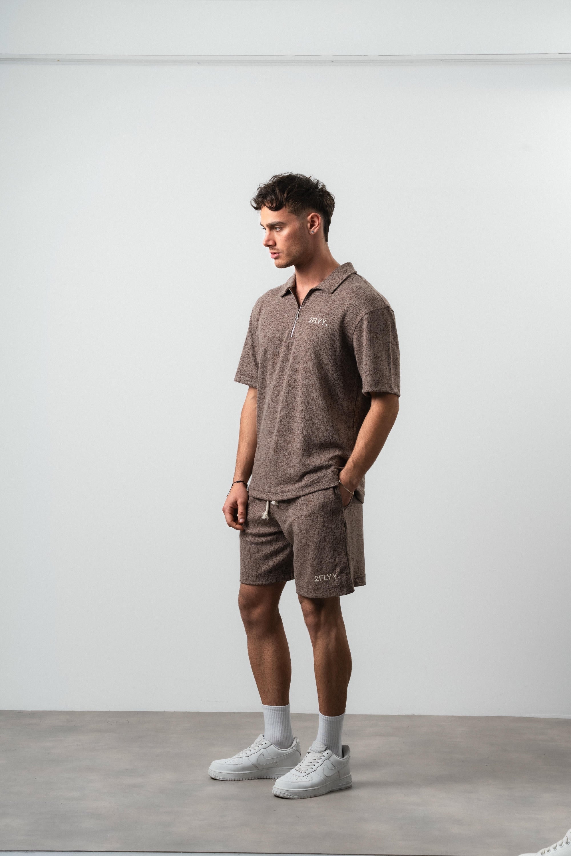 2FLYY Regular Fit Set Brown