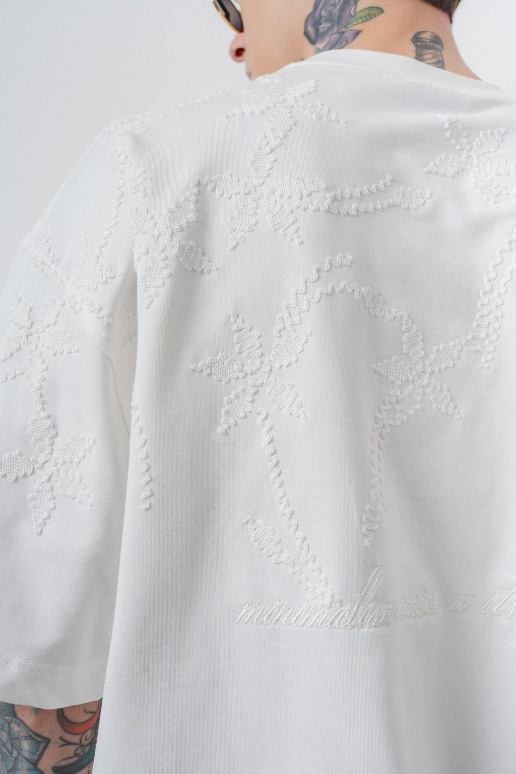 Min x Itsbyzey Oversized T-Shirt Ecru
