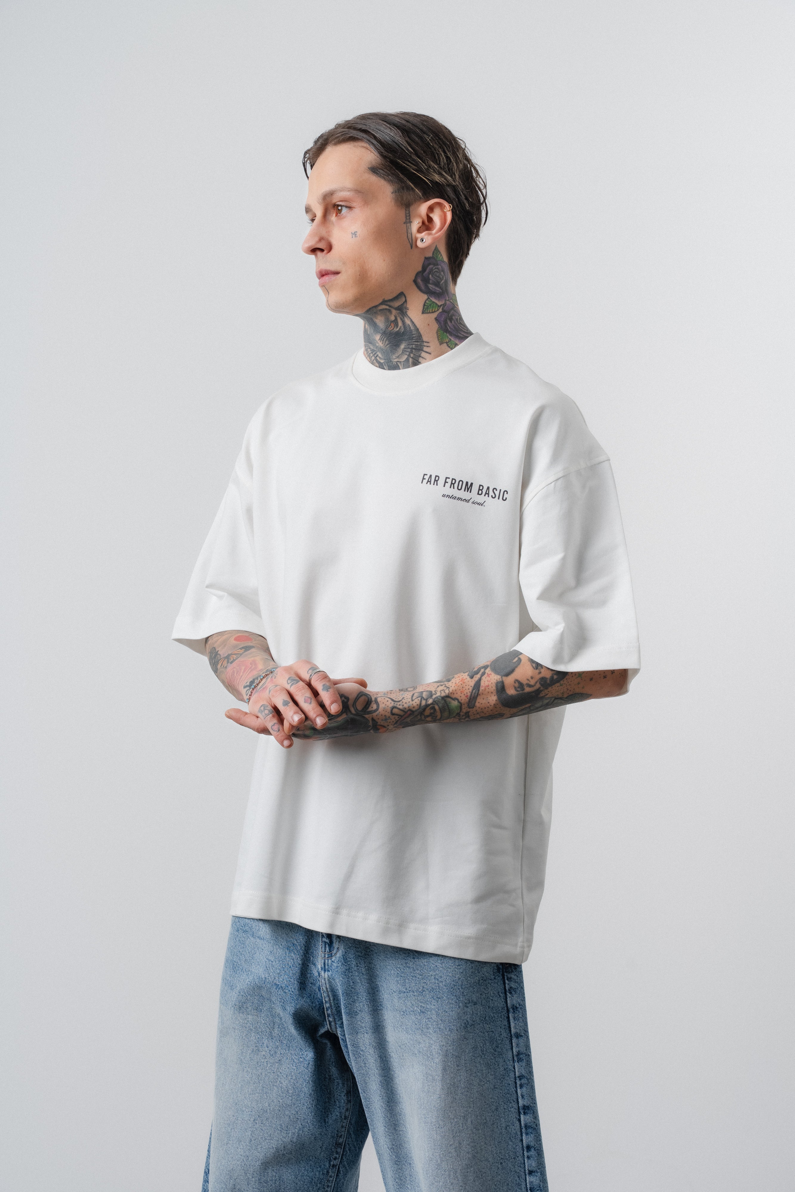 Respire x Itsbyzey Oversized T-Shirt Ecru
