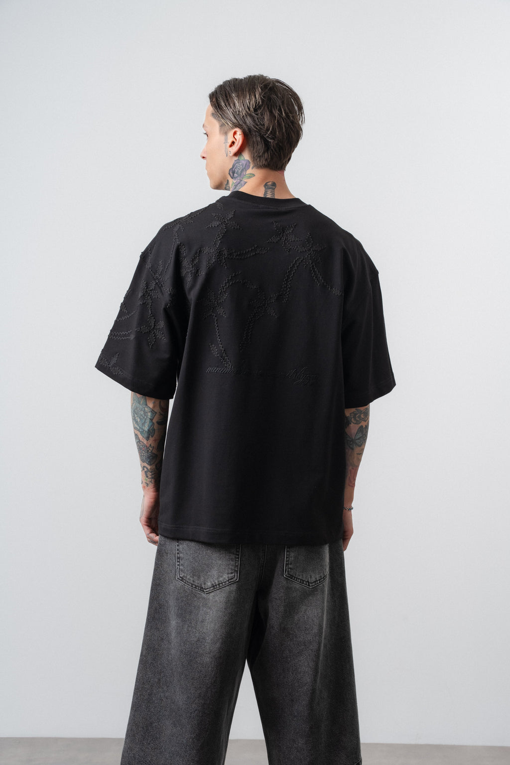 Min x Itsbyzey Oversized T-Shirt Black