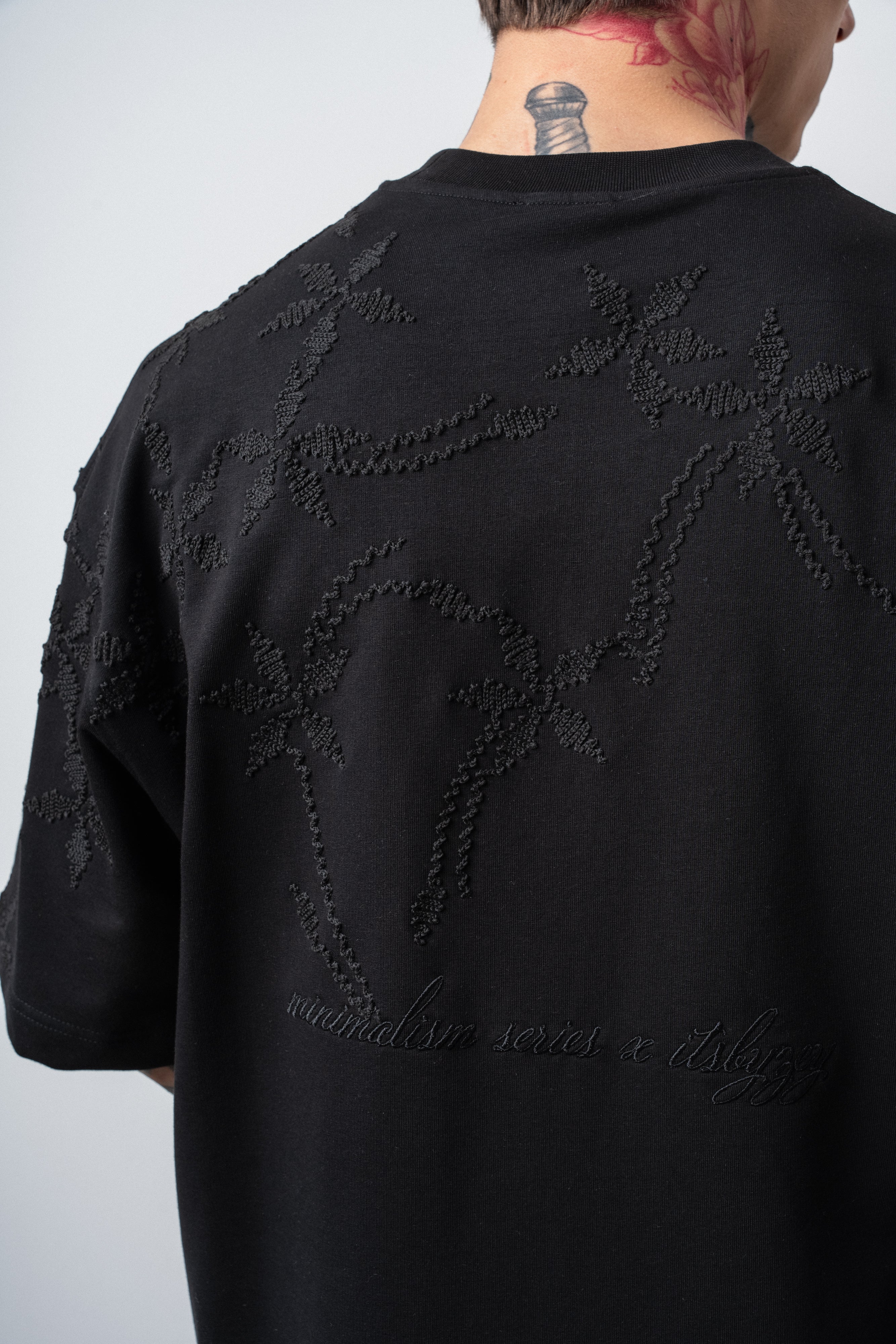 Min x Itsbyzey Oversized T-Shirt Black