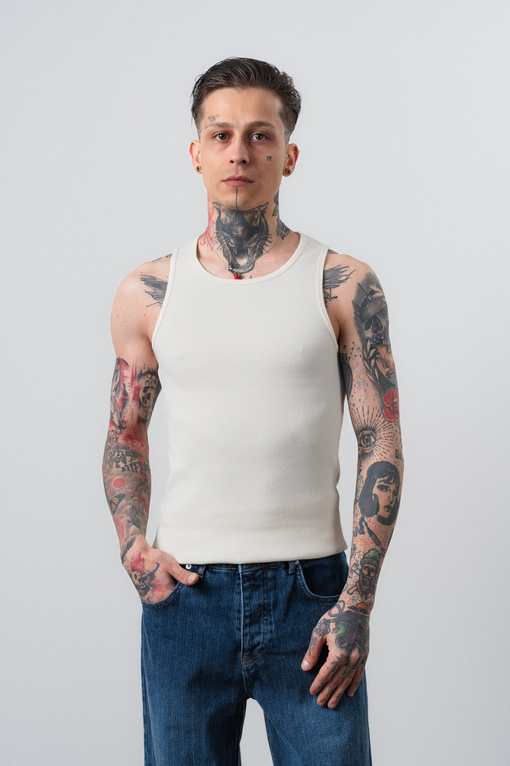 Tank Top Ecru