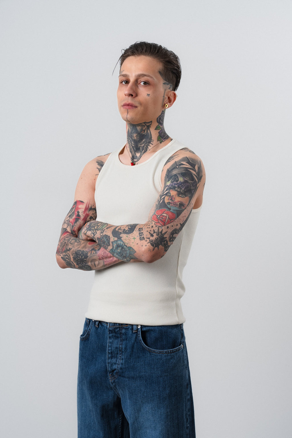 Tank Top Ecru