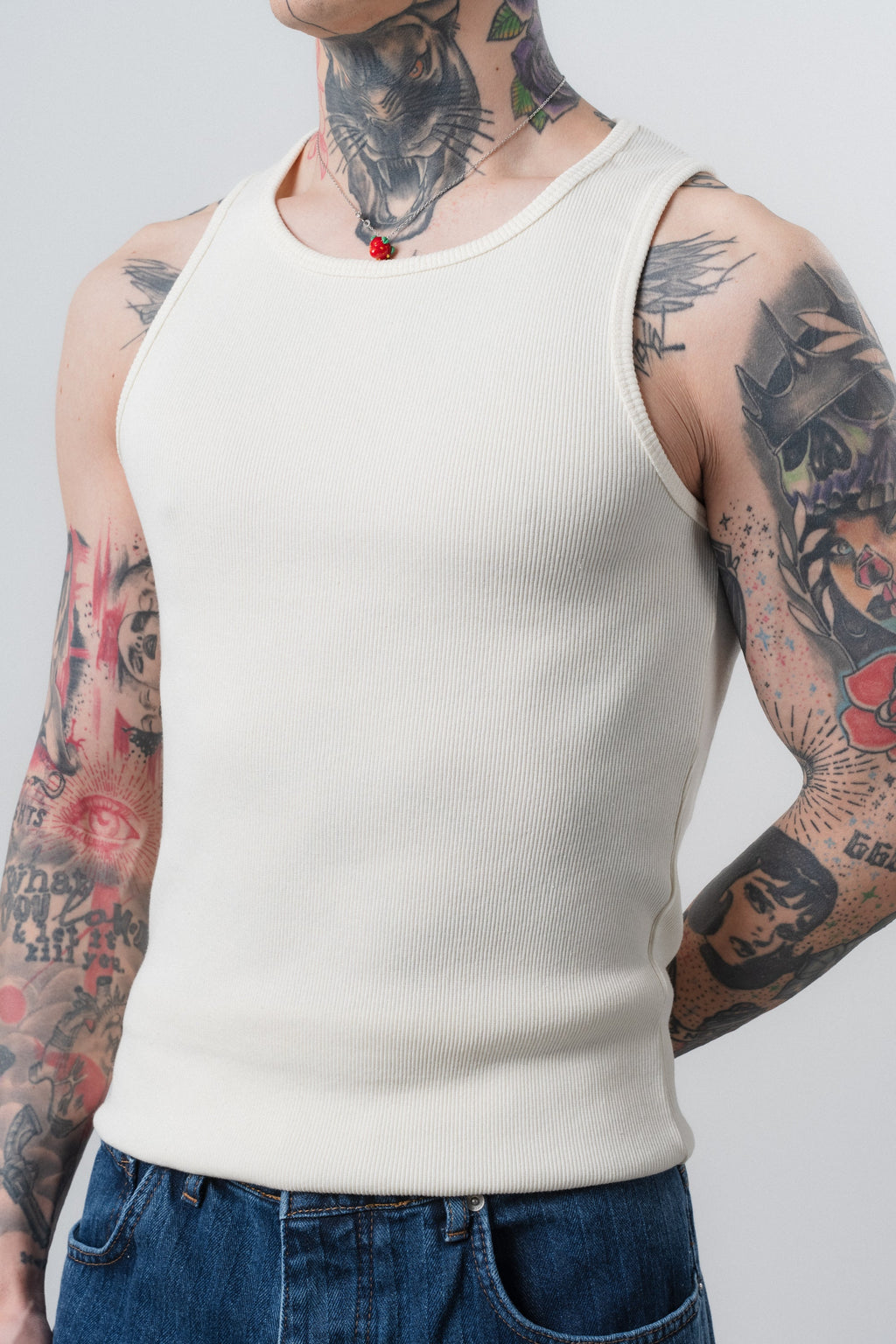 Tank Top Ecru