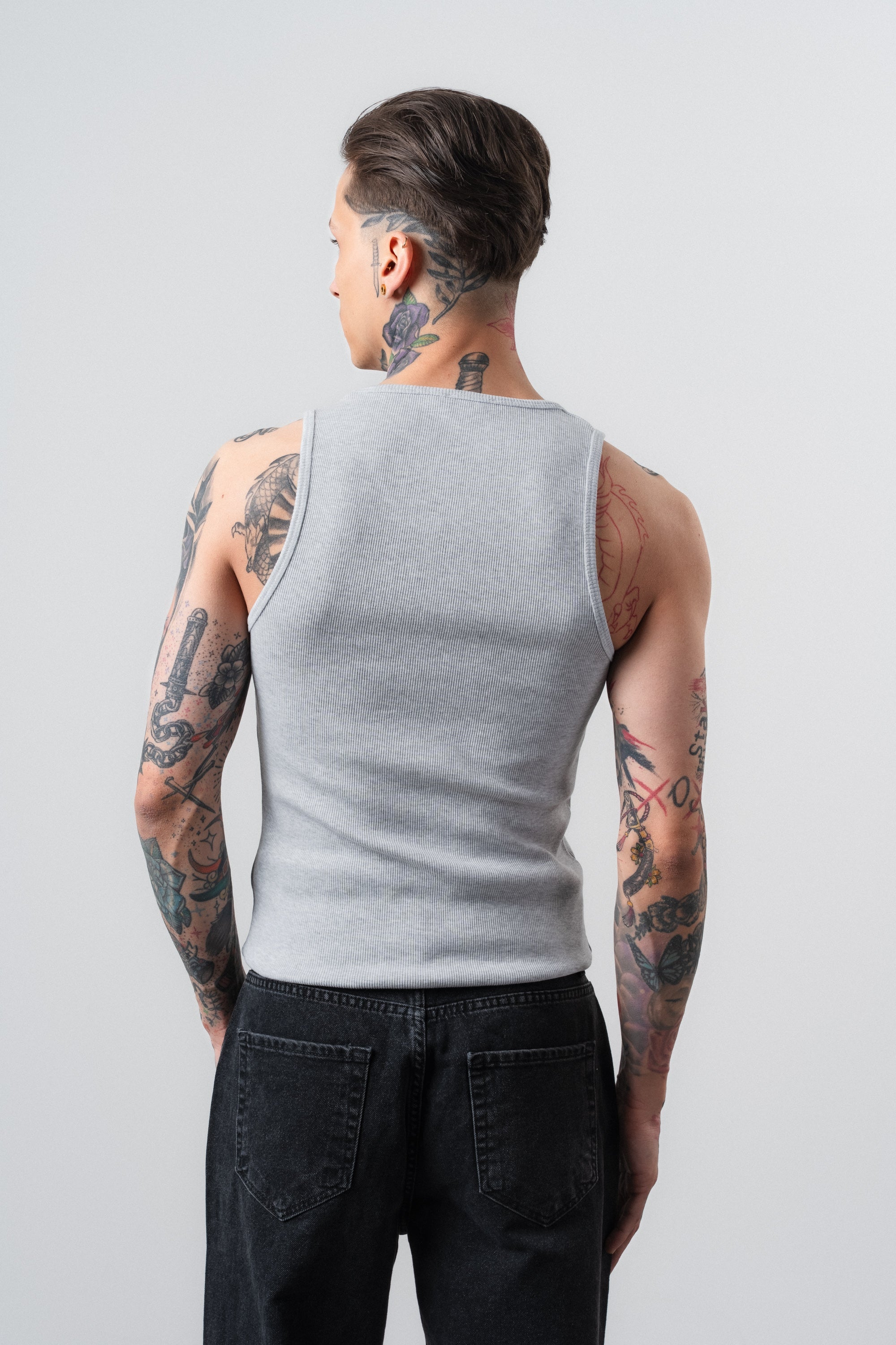 Tank Top Snow Melange