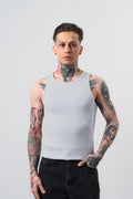 Tank Top Snow Melange