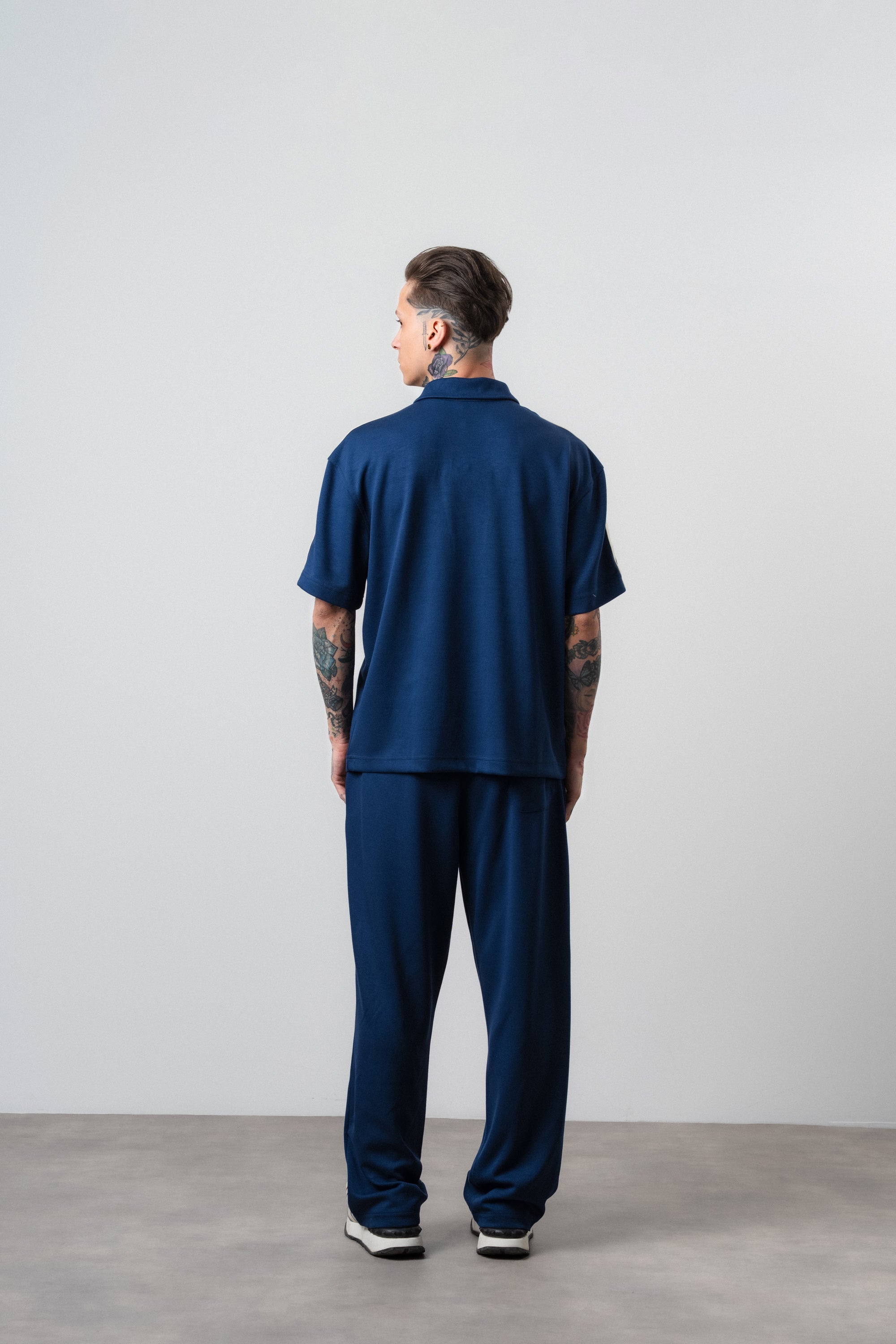 Champ Striped Regular Fit Tracksuit Navy