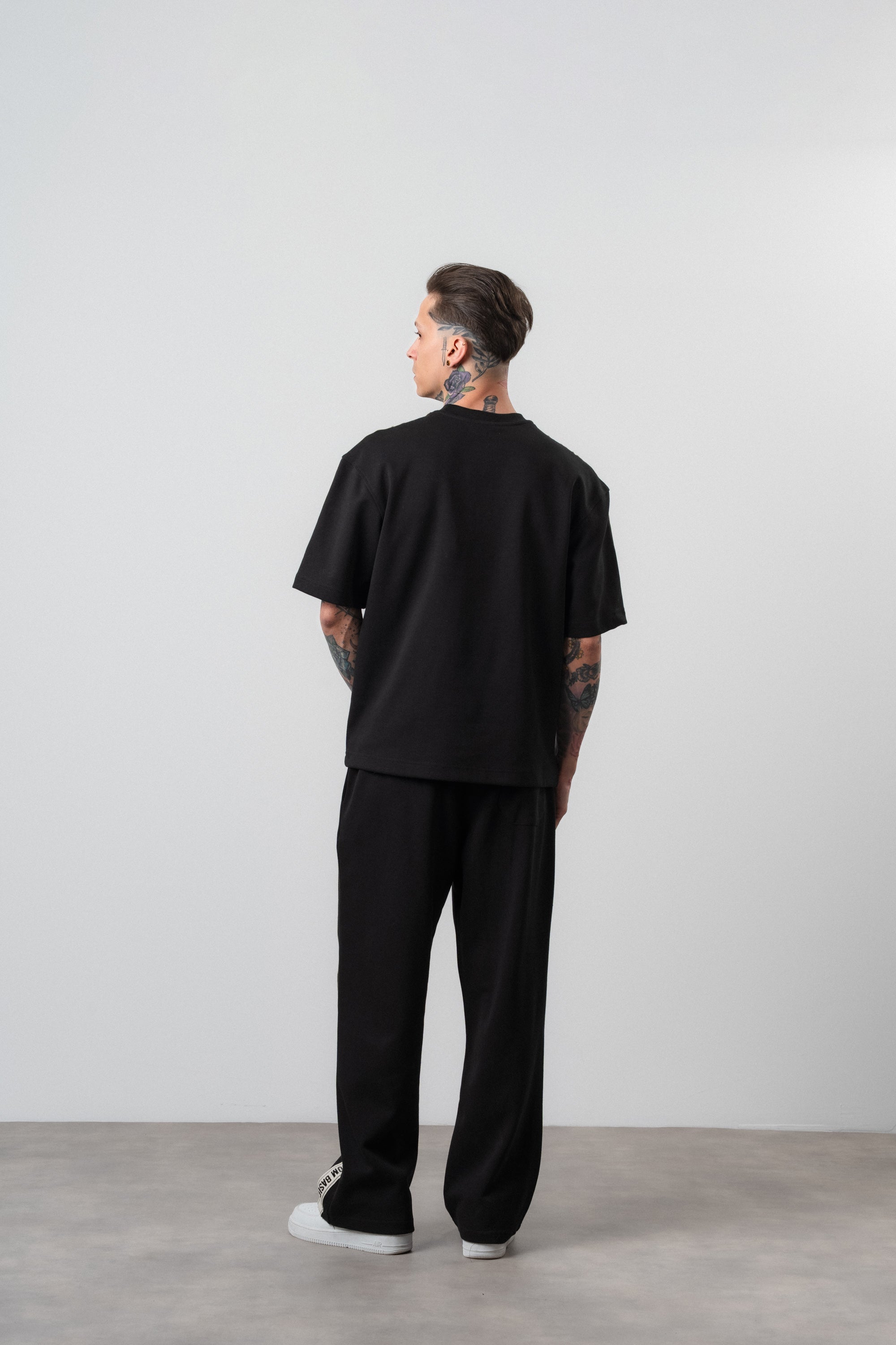 FFB Striped Regular Fit Tracksuit Black