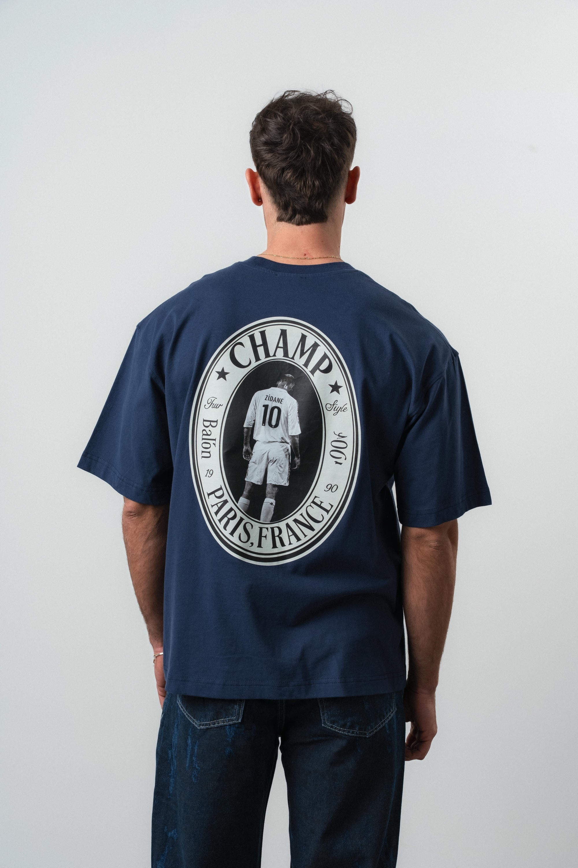 Zidane Oversized T-Shirt Navy