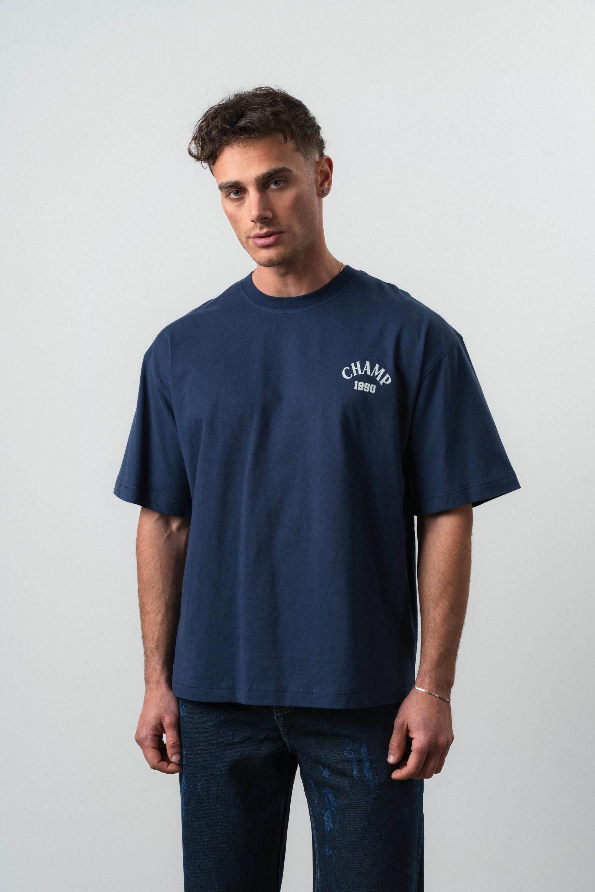 Zidane Oversized T-Shirt Navy