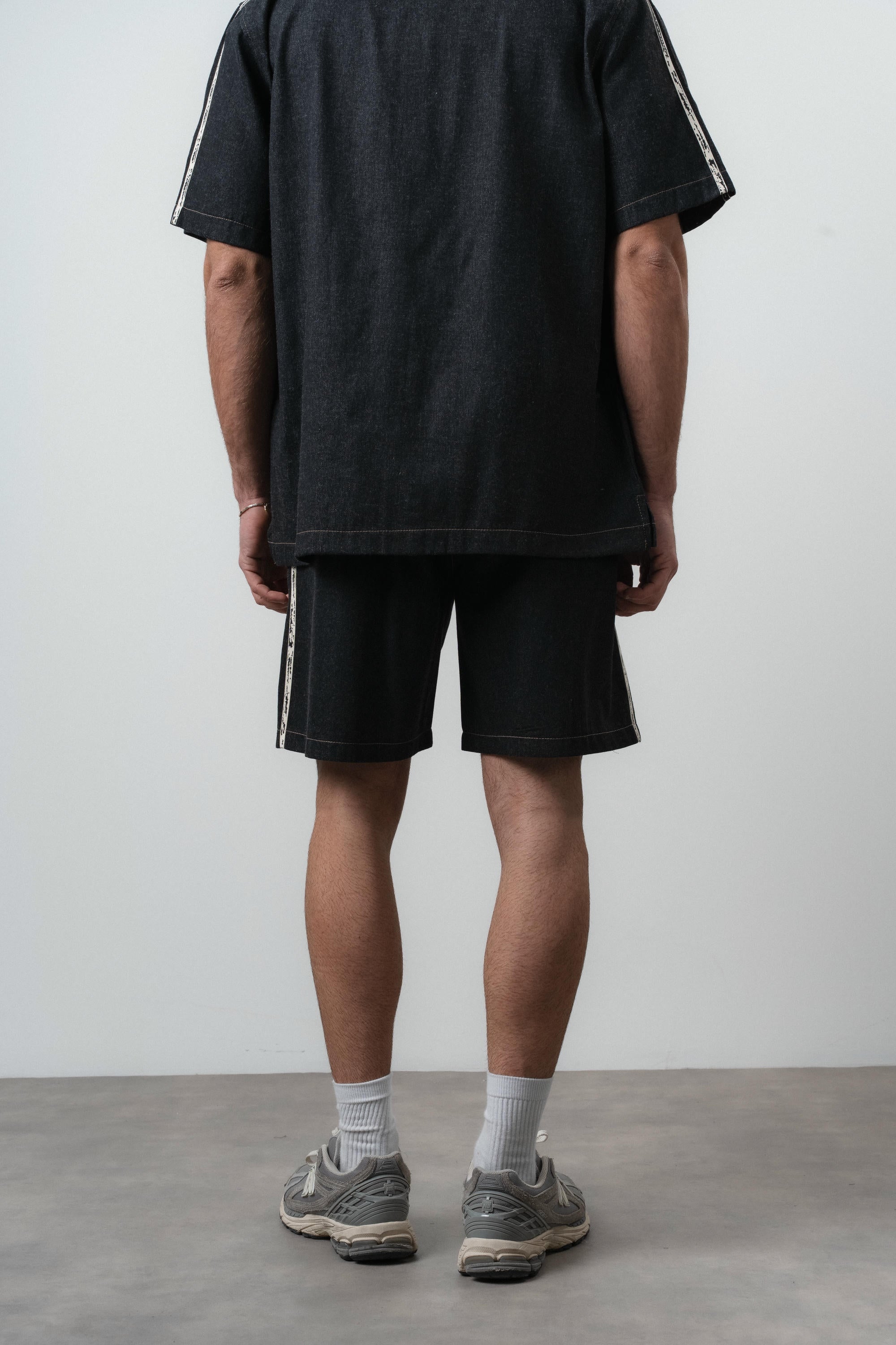 Denim Short Black